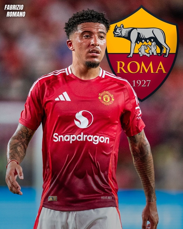 现周薪30万！罗马诺：曼联准备接受罗马2000万报价，等待桑乔决定